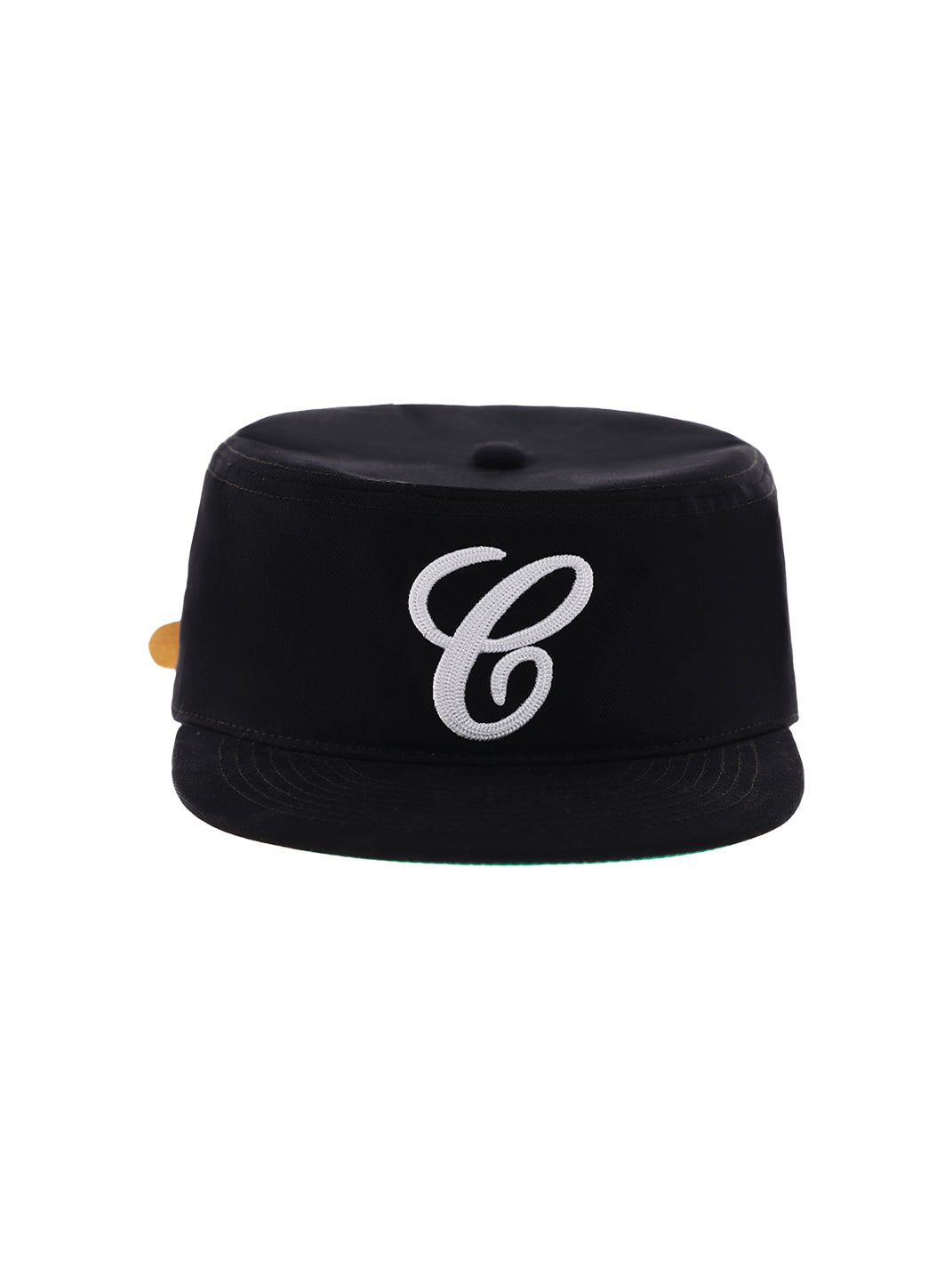 6CRAYON | Flat Brim Embroidered Baseball Cap-Black - PSYLOS 1, 6CRAYON | Flat Brim Embroidered Baseball Cap-Black, Hat, 6CRAYON•JAPAN, PSYLOS 1